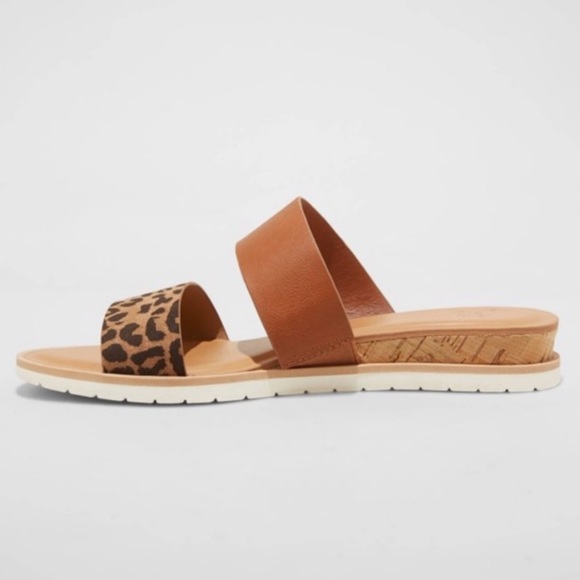 A New Day Two Band Slide On Sandals - Picture 6 of 7